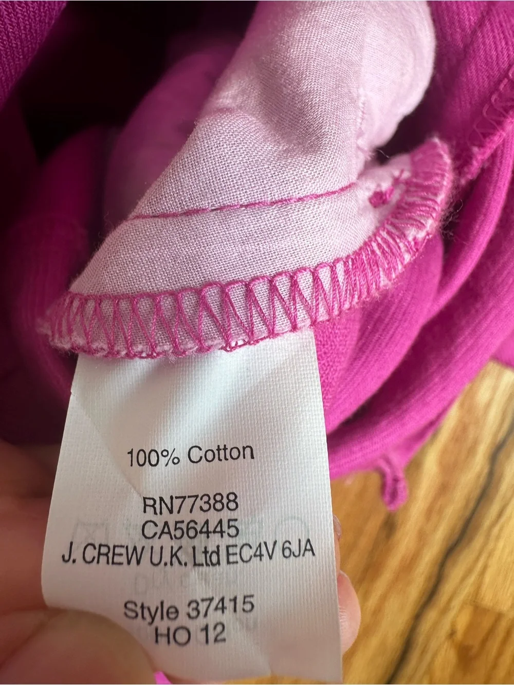 J. Crew Hot Pink Pencil Skirt with Pleat Detail